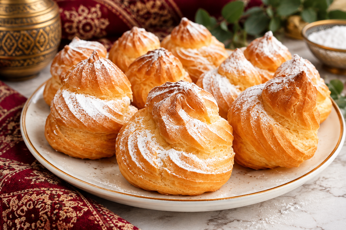 Large Cream Puffs - Պրոֆիտրոլ
