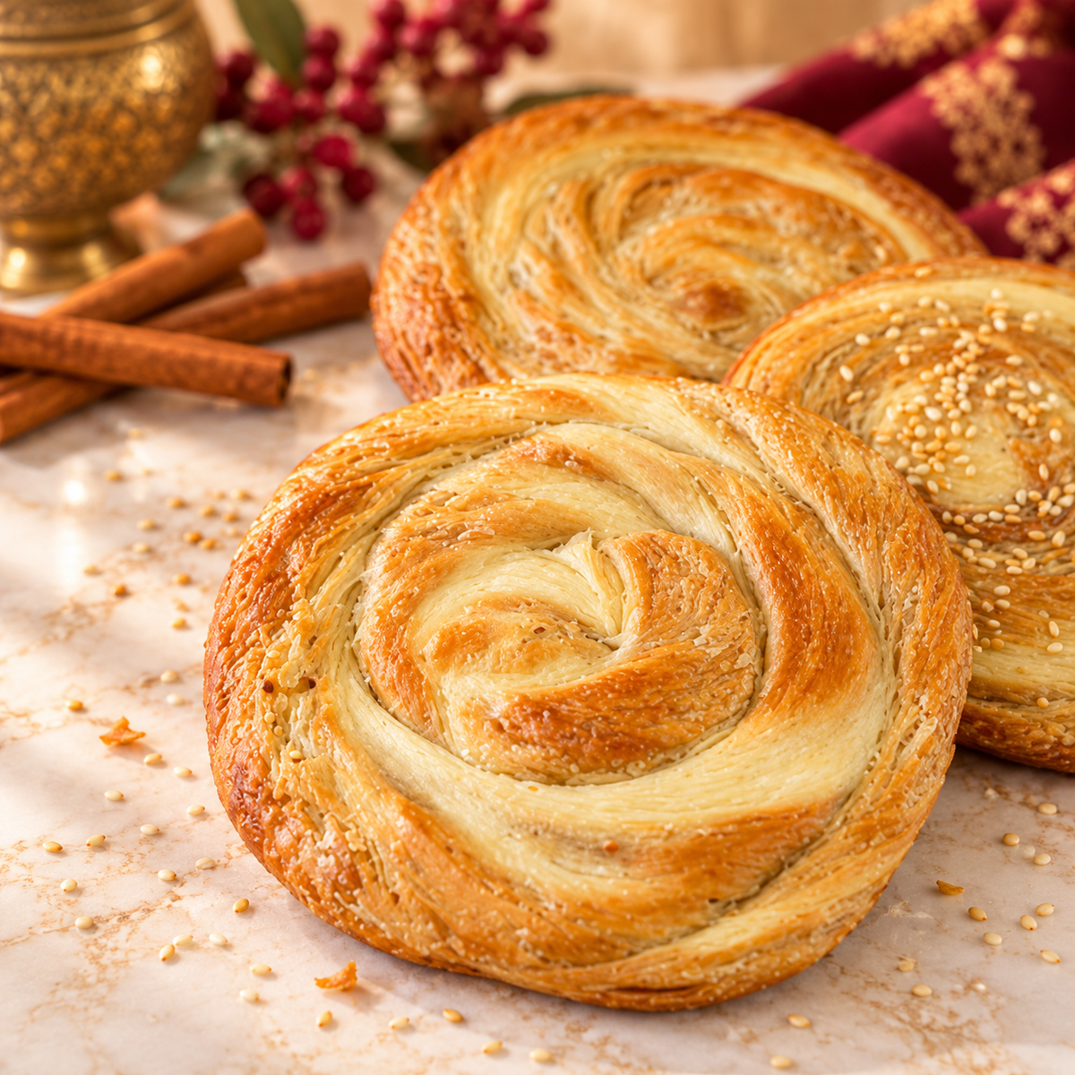 Tahini Bread - Թահինով Հաց