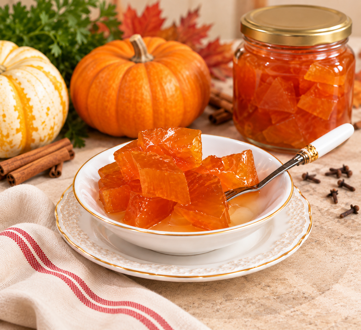 Pumpkin Preserve -Դդումի մուրաբա