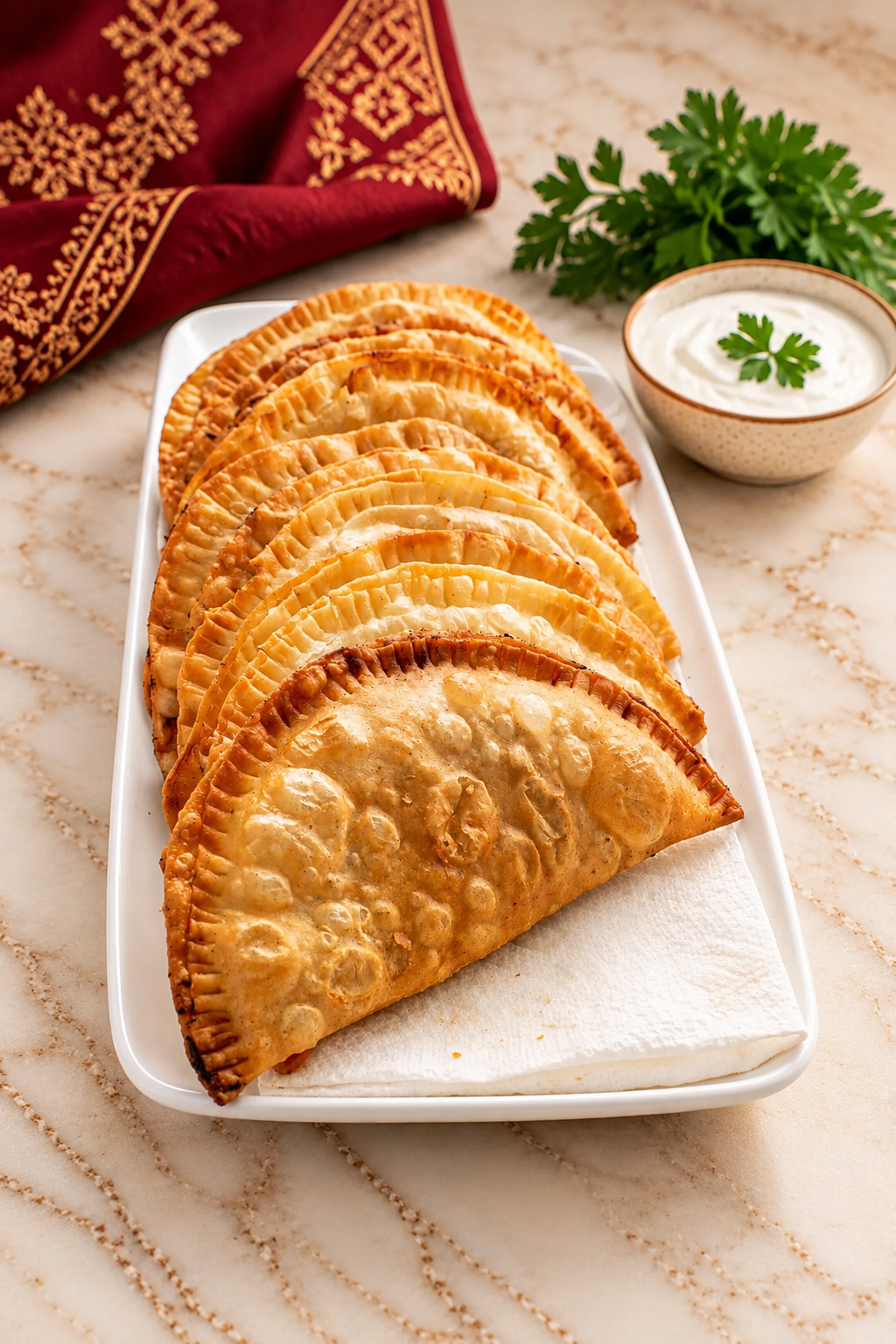 Chebureki - Չեբուրեկի