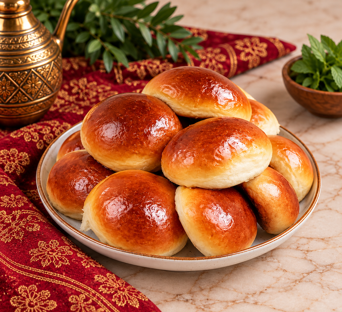 Sweet Buns/Rolls - Քաղցր Բուլկիներ